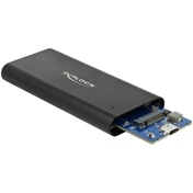 DELOCK M.2 NVMe PCIe SSD-hez kapcsolódó külső memória ház USB Type-C™ anya