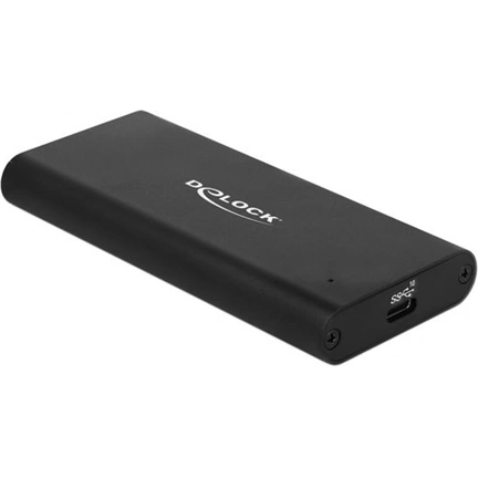 DELOCK M.2 NVMe PCIe SSD-hez kapcsolódó külső memória ház USB Type-C™ anya