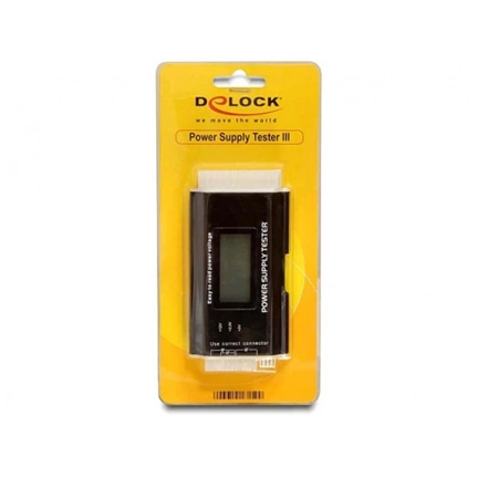 DELOCK Power supply tester III (18159)