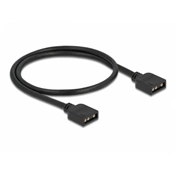 DELOCK RGB csatlakozó kábel 3 tűs 5 V-s RGB / ARGB LED fényhez 30 cm hosszú
