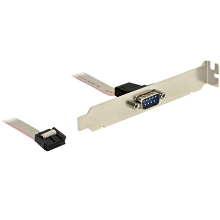 DELOCK Slot kivezetés -> 1x serial port (89108)
