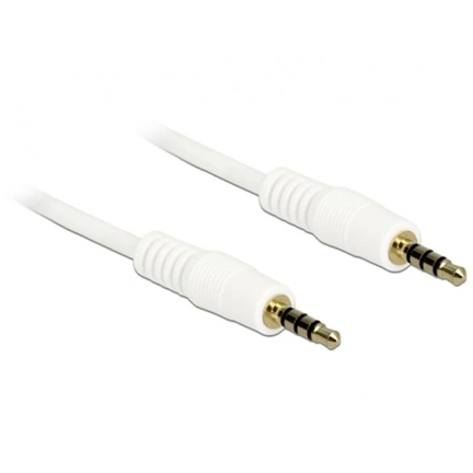 DELOCK Stereo 3.5 mm 4 pin plug > plug 1 m (83440)