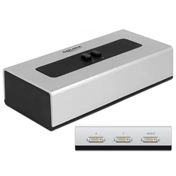 DELOCK Switch DVI 2 port manual bidirectional