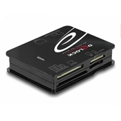 DELOCK USB 2.0 CF/SD/Micro-SD/MS/xD/M2  kártyaolvasó
