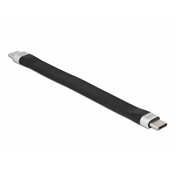 DELOCK USB 3.2 Gen 1 Type-C / Type-C FPC PD 3A lapos kábel 13,5cm E-Marker