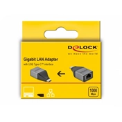 DELOCK USB Type-C - Gigabit LAN Adapter