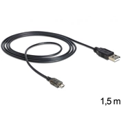 DELOCK USB data- and power cable with LED indication (83272)