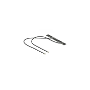 DELOCK WLAN iker antenna 2 x MHF IV 802.11 ac / a / h / b / g / n 5dBi 150 mm PCB belső öntapadós DELOCK WLAN iker antenna 2 x MHF IV 802.11 ac / a / h / b / g / n 5dBi 150 mm PCB belső öntapadós