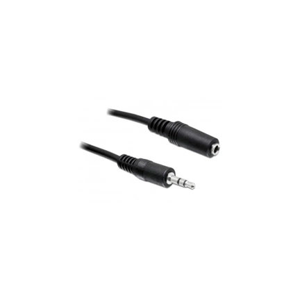 DELOCK audio kábel sztereo jack 3.5 mm male / female 3m (84002)