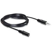DELOCK audio kábel sztereo jack 3.5 mm male / female 3m (84002)