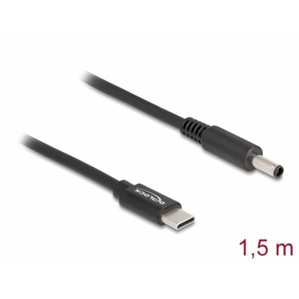 DELOCK laptop töltőkábel USB-C / 4,5x3,0mm Dell 1,5m
