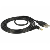 DELOCK tápkábel USB -> DC 4.0x1.7mm St/St 90o 1.5m