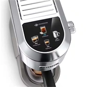 DELONGHI EC890.M Dedica Duo manuális eszpresszó kávéfőző, tartály: 1,1 l, 1450W, Ezüst
