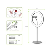 DIGIPOWER My Story 10" kör LED és telefontartó távirányítóval