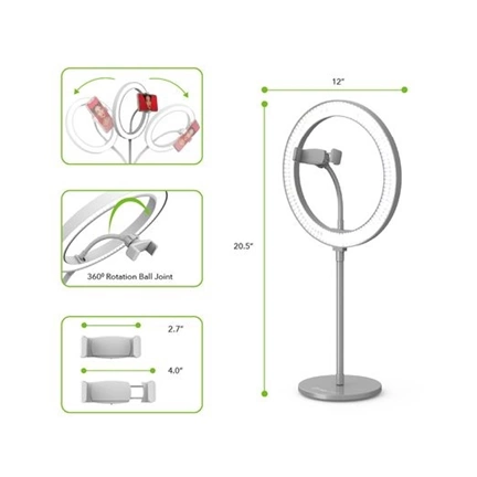 DIGIPOWER My Story 10" kör LED és telefontartó távirányítóval