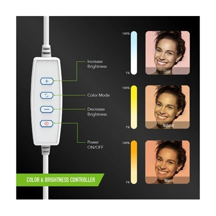 DIGIPOWER My Story 10" kör LED és telefontartó távirányítóval