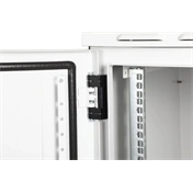 DIGITUS 19" 12U 713x600x600mm IP55 kültéri szürke fali rack szekrény