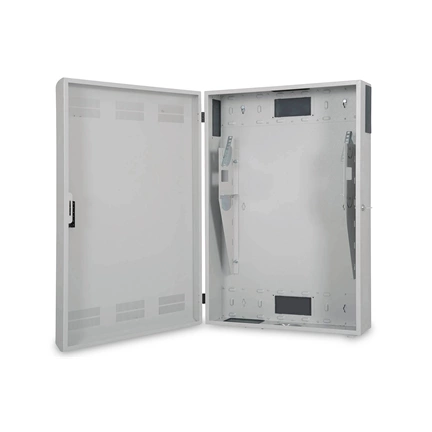 DIGITUS 19" 3U 900x600x200mm slim forgatható szürke fali rack szekrény