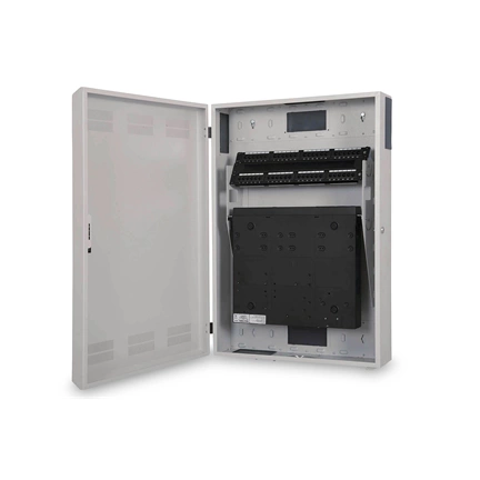 DIGITUS 19" 3U 900x600x200mm slim forgatható szürke fali rack szekrény