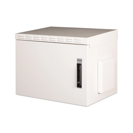 DIGITUS 19" 7U 490x600x450mm IP55 kültéri szürke fali rack szekrény