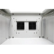 DIGITUS 19" 7U 490x600x450mm IP55 kültéri szürke fali rack szekrény