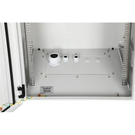 DIGITUS 19" 7U 490x600x450mm IP55 kültéri szürke fali rack szekrény