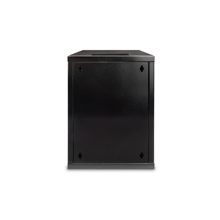 DIGITUS 19" 9U 464x312x300mm üvegajtós fekete fali rack szekrény