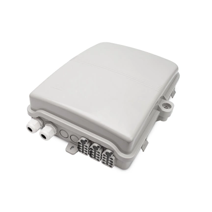 DIGITUS 24xSC simplex vagy 24xLC duplex toldóhoz kültéri FTTH optikai elosztó doboz