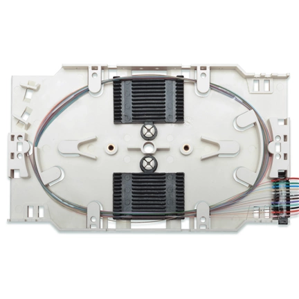 DIGITUS A-96533-02-UPC-4 12x LC/UPC 50/125 multimodusú OM4 LSOH optikai spiltter kazetta
