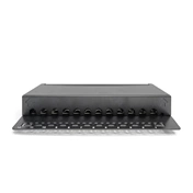 DIGITUS CAT6A HD 12port asztali fekete árnyékolt Patch Panel