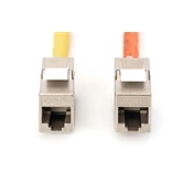 DIGITUS CAT6A árnyékolt szerszám nélkül szerelhető Keystone Jack