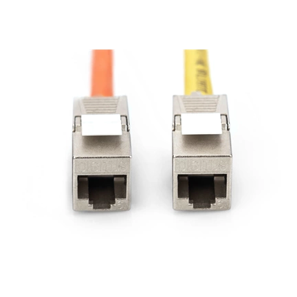 DIGITUS CAT6A árnyékolt szerszám nélkül szerelhető Keystone Jack okos kábelrendezővel