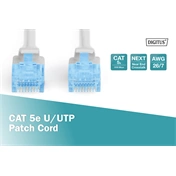 DIGITUS Cat.5e U/UTP PVC 7m szürke patch kábel