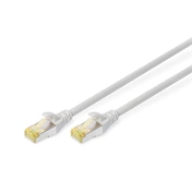 DIGITUS Cat.6A S/FTP LSZH 0,25m szürke patch kábel