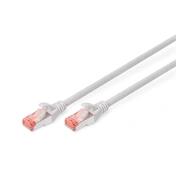 DIGITUS Cat.6 S/FTP LSZH 30m szürke patch kábel