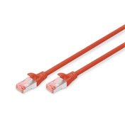 DIGITUS Cat.6 S/FTP LSZH 5m piros patch kábel