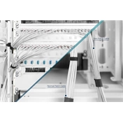 DIGITUS Cat.6 U/UTP LSZH 1m szürke slim patch kábel