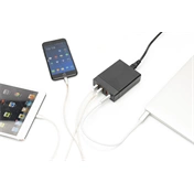DIGITUS DA-10195 Univerzális 4 port USB Type-A/Type-C 72W töltőadapter
