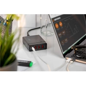 DIGITUS DA-10195 Univerzális 4 port USB Type-A/Type-C 72W töltőadapter