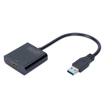 DIGITUS DA-70841 1080p USB HDMI video digitalizáló adapter fekete