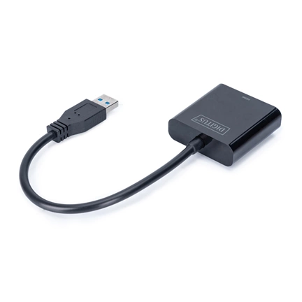 DIGITUS DA-70841 1080p USB HDMI video digitalizáló adapter fekete