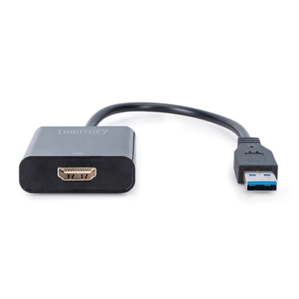 DIGITUS DA-70841 1080p USB HDMI video digitalizáló adapter fekete