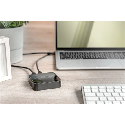 DIGITUS DA-71545 Dual M.2 NVMe SSD dokkoló állomás