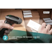 DIGITUS DA-81001 1D RJ45 vonalkódolvasó kit állvánnyal