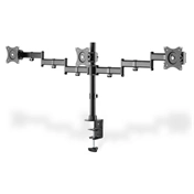 DIGITUS DA-90362 C-bilincses univerzális (VESA 75 / 100) 3-as fekete monitor tartó konzol