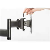 DIGITUS DA-90364 C-bilincses (VESA 75 / 100) univerzális 4-es fekete monitor állvány