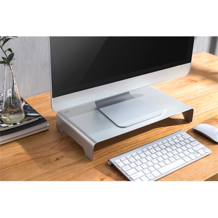 DIGITUS DA-90369 Vékony alumínium ezüst monitor állvány