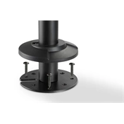 DIGITUS DA-90397 univerzális (VESA 75 / 100) pultba szerelhető fekete monitor tartó konzol