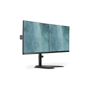 DIGITUS DA-90401 C-bilincses univerzális (VESA 75 / 100) 2-es fekete monitor tartó állvány