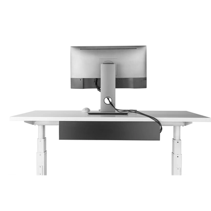 DIGITUS DA-90448 Asztal alatti fekete kábelvezető csatorna
